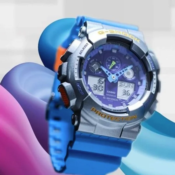 ساعت G-SHOCK مدل GA-100EU-8A2